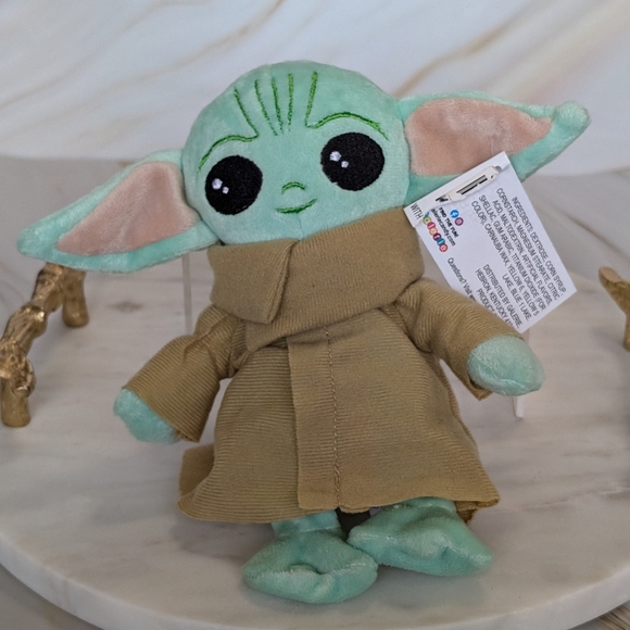 2pc Bundle Set - Baby Yoda Star Wars Mandalorian Mini Backpack & Plush - Picture 10 of 14